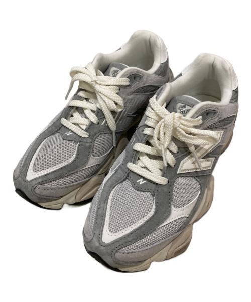 NEW BALANCE（ニューバランス）NEW BALANCE (ニューバランス) 9060ローカットスニーカー グレー サイズ:24cmの古着・服飾アイテム
