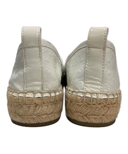 TORY BURCH（トリーバーチ）TORY BURCH (トリーバーチ) エスパドリーユ ホワイト サイズ:SIZE 7 1/2の古着・服飾アイテム