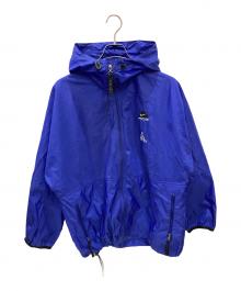 NIKE ACG×PLAYGROUND（ナイキエーシージー×プレイグラウンド）の古着「古着ロゴプリントナイロンジャケット」｜ブルー