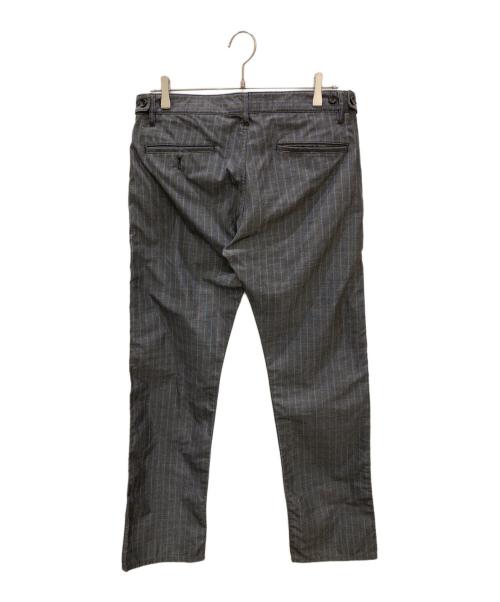 COMME des GARCONS HOMME（コムデギャルソン オム）COMME des GARCONS HOMME (コムデギャルソン オム) ストライプパンツ グレー サイズ:Mの古着・服飾アイテム