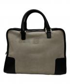 LOEWEロエベ）の古着「スウェードアマソナ30」｜ライトグレー×ブラック