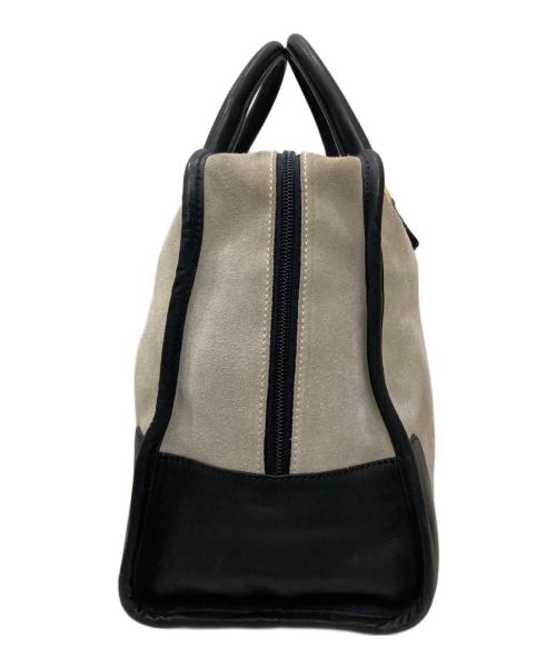 LOEWE（ロエベ）LOEWE (ロエベ) スウェードアマソナ30 ライトグレー×ブラックの古着・服飾アイテム