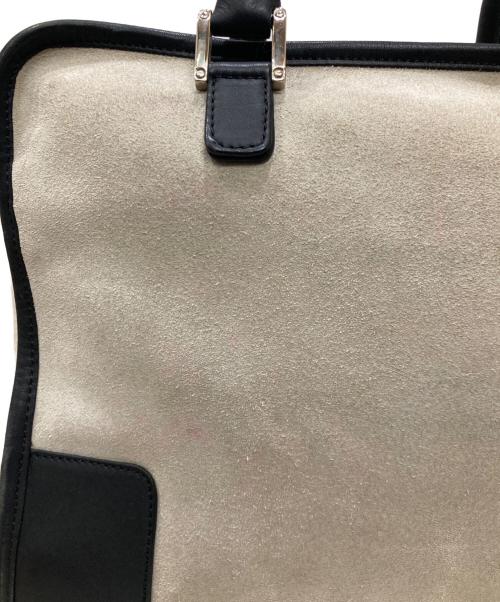 LOEWE（ロエベ）LOEWE (ロエベ) スウェードアマソナ30 ライトグレー×ブラックの古着・服飾アイテム