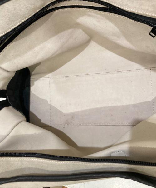 LOEWE（ロエベ）LOEWE (ロエベ) スウェードアマソナ30 ライトグレー×ブラックの古着・服飾アイテム