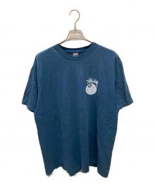 stussy（ステューシー）の古着「８ボールtシャツ」｜ブルー