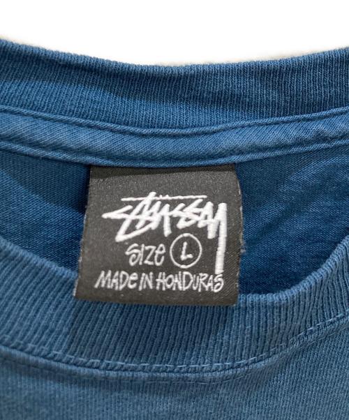stussy（ステューシー）stussy (ステューシー) ８ボールtシャツ ブルー サイズ:Lの古着・服飾アイテム
