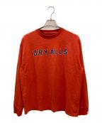 HUMAN MADEヒューマンメイド）の古着「DRY ALLS ロンTee　/長袖Tシャツ」｜ブラウン