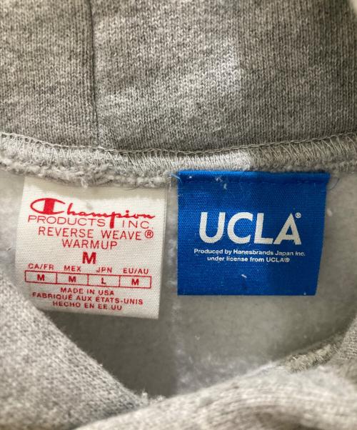 Champion REVERSE WEAVE（チャンピオン リバース ウィーブ）Champion REVERSE WEAVE (チャンピオン リバース ウィーブ) UCLA カレッジパーカー グレー サイズ:Mの古着・服飾アイテム