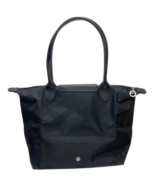 LONGCHAMP（ロンシャン）LONGCHAMP (ロンシャン) ルプリアージュ ワン M ショッピングバッグ ブラックの古着・服飾アイテム