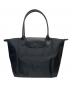 LONGCHAMP（ロンシャン）の古着「ルプリアージュ ワン M ショッピングバッグ」｜ブラック