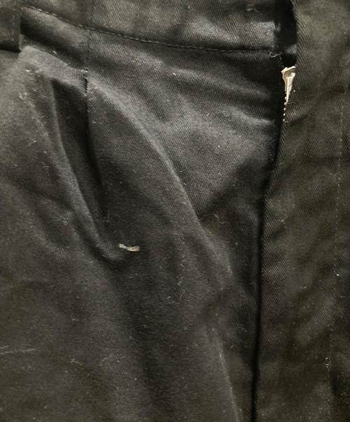 s'yte（サイト）s'yte (サイト) JACQUARD FRINGE STRIPE WIDE PANTS / ジャカード フリンジ ストライプ ワイドパンツ ブラック サイズ:3の古着・服飾アイテム