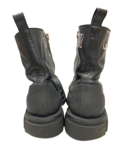KIDILL（キディル）KIDILL (キディル) both (ボース) GAO ZIP BOOT-BLACK / ジップブーツ ブラック サイズ:42の古着・服飾アイテム