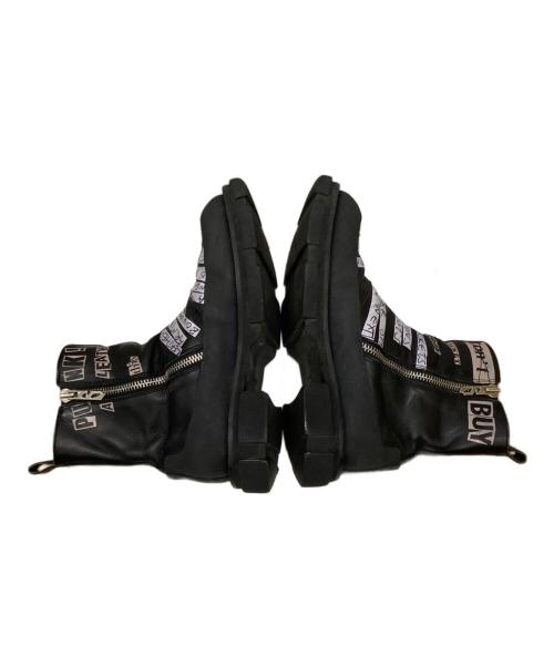 KIDILL（キディル）KIDILL (キディル) both (ボース) GAO ZIP BOOT-BLACK / ジップブーツ ブラック サイズ:42の古着・服飾アイテム