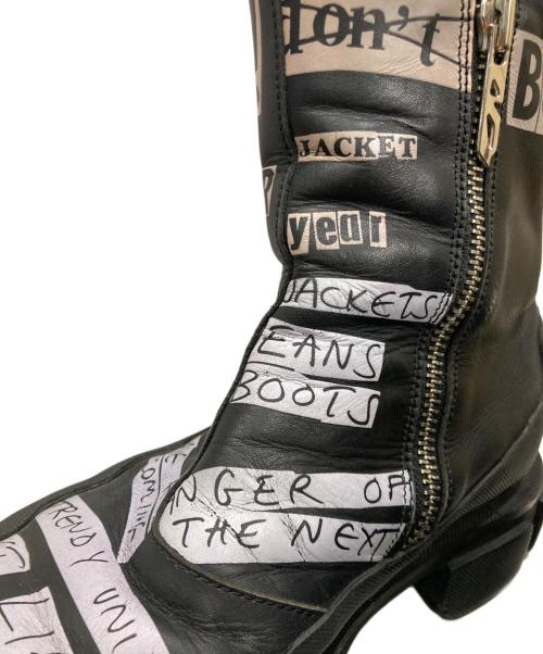 KIDILL（キディル）KIDILL (キディル) both (ボース) GAO ZIP BOOT-BLACK / ジップブーツ ブラック サイズ:42の古着・服飾アイテム
