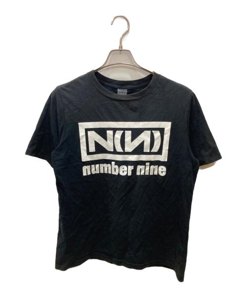 NUMBER (N)INE（ナンバーナイン）NUMBER (N)INE (ナンバーナイン) nine T-SHIRT / N(N)ボックスロゴ ブラック サイズ:3の古着・服飾アイテム