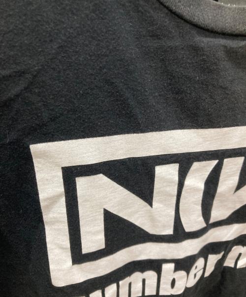 NUMBER (N)INE（ナンバーナイン）NUMBER (N)INE (ナンバーナイン) nine T-SHIRT / N(N)ボックスロゴ ブラック サイズ:3の古着・服飾アイテム