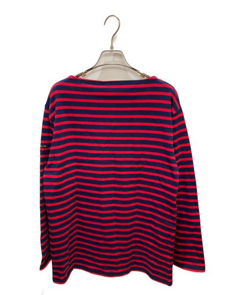 SAINT JAMES（セントジェームス）SAINT JAMES (セントジェームス) バスクシャツ レッド サイズ:4の古着・服飾アイテム