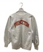 Champion REVERSE WEAVEチャンピオン リバース ウィーブ）の古着「90S カレッジリバースウィーブスウェット」｜グレー
