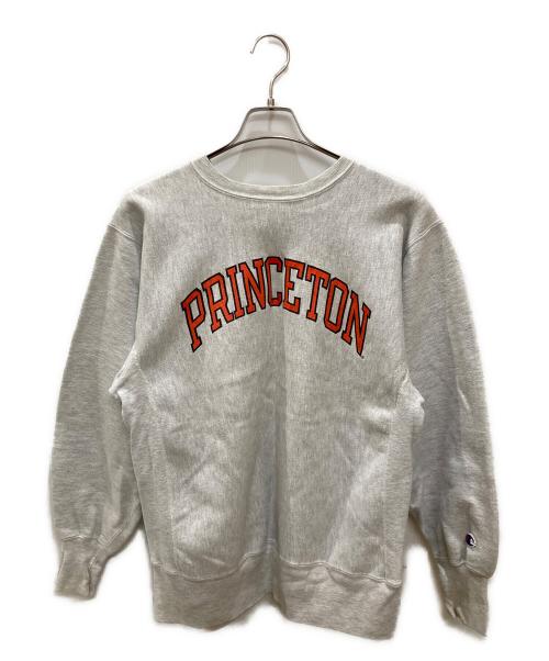 Champion REVERSE WEAVE（チャンピオン リバース ウィーブ）Champion REVERSE WEAVE (チャンピオン リバース ウィーブ) 90S カレッジリバースウィーブスウェット グレー サイズ:Lの古着・服飾アイテム