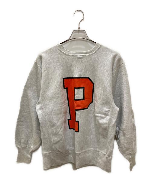 Champion REVERSE WEAVE（チャンピオン リバース ウィーブ）Champion REVERSE WEAVE (チャンピオン リバース ウィーブ) 90S カレッジリバースウィーブスウェット グレー サイズ:Lの古着・服飾アイテム