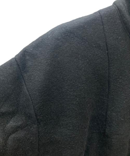 YOKE（ヨーク）YOKE (ヨーク) Silk Fleece Half Zip Pullover ブラック サイズ:2の古着・服飾アイテム