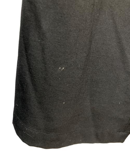 tricot COMME des GARCONS（トリココムデギャルソン）tricot COMME des GARCONS (トリココムデギャルソン) 90Sウール縮絨ラップデザインロングスカート / ギャバジン ブラック サイズ:Ｍの古着・服飾アイテム