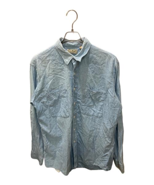 L.L.Bean（エルエルビーン）L.L.Bean (エルエルビーン) 古着シャンブレーワークシャツ インディゴ サイズ:Lの古着・服飾アイテム