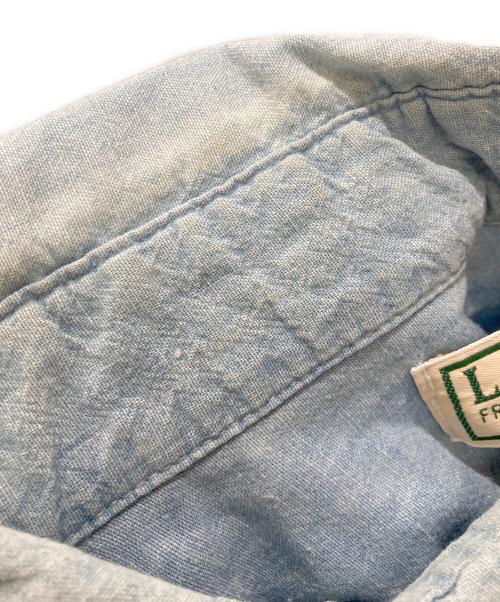 L.L.Bean（エルエルビーン）L.L.Bean (エルエルビーン) 古着シャンブレーワークシャツ インディゴ サイズ:Lの古着・服飾アイテム