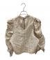TODAYFUL (トゥデイフル) オープンショルダージャガードブラウス / Openshoulder Jacquard Blouse ベージュ サイズ:Free：6000円