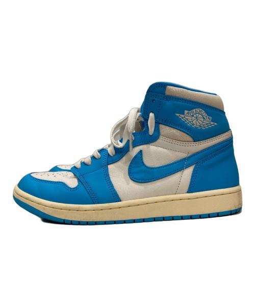 NIKE（ナイキ）NIKE (ナイキ) AIR JORDAN 1 RETRO HIGH OG UNC Reimagined ブルー サイズ:27cmの古着・服飾アイテム