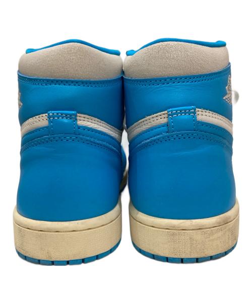 NIKE（ナイキ）NIKE (ナイキ) AIR JORDAN 1 RETRO HIGH OG UNC Reimagined ブルー サイズ:27cmの古着・服飾アイテム