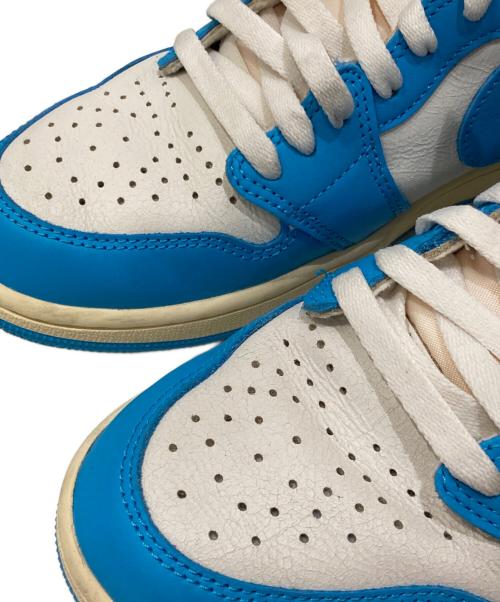 NIKE（ナイキ）NIKE (ナイキ) AIR JORDAN 1 RETRO HIGH OG UNC Reimagined ブルー サイズ:27cmの古着・服飾アイテム