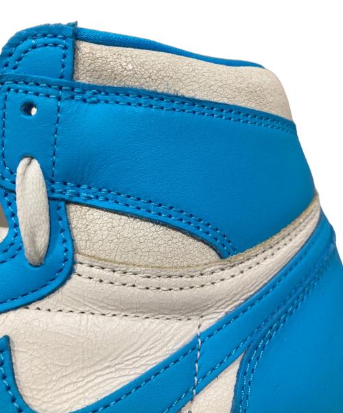 NIKE（ナイキ）NIKE (ナイキ) AIR JORDAN 1 RETRO HIGH OG UNC Reimagined ブルー サイズ:27cmの古着・服飾アイテム