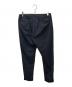 1piu1uguale3 (ウノピュウノウグァーレトレ) CREASE SLACKS / クリーススラックス イージーパンツ ネイビー サイズ:6：8000円