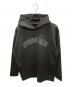 1piu1uguale3（ウノピュウノウグァーレトレ）の古着「REFLECTOR PULLOVER PARKA /ロゴパーカー」｜ブラック