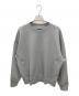 1piu1uguale3（ウノピュウノウグァーレトレ）の古着「113 CREW NECK SWEAT / ロゴスウェット」｜グレー