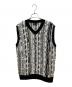 1piu1uguale3（ウノピュウノウグァーレトレ）の古着「COOGI VEST / ニットベスト」｜グレー
