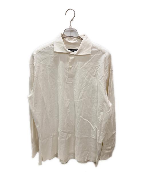 1piu1uguale3（ウノピュウノウグァーレトレ）1piu1uguale3 (ウノピュウノウグァーレトレ) L/S POLO SHIRTS / プルオーバーシャツ アイボリー サイズ:6の古着・服飾アイテム