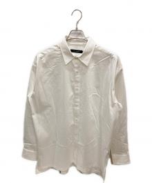 1piu1uguale3（ウノピュウノウグァーレトレ）の古着「L/S BIG SHIRTS / バックロゴビッグシャツ」｜ホワイト