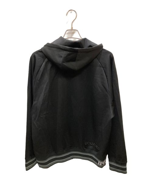 1piu1uguale3（ウノピュウノウグァーレトレ）1piu1uguale3 (ウノピュウノウグァーレトレ) SPORT ZIP UP PARKA / ジップパーカー ブラック サイズ:6の古着・服飾アイテム