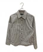 1piu1uguale3ウノピュウノウグァーレトレ）の古着「PLAIN SHIRTS REGULLAR」｜ネイビー