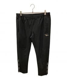 1piu1uguale3（ウノピュウノウグァーレトレ）の古着「RAIN PANTS / ロゴレインパンツ」｜ブラック