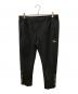 1piu1uguale3（ウノピュウノウグァーレトレ）の古着「RAIN PANTS / ロゴレインパンツ」｜ブラック
