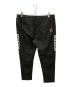 1piu1uguale3 (ウノピュウノウグァーレトレ) RAIN PANTS / ロゴレインパンツ ブラック サイズ:6：12000円