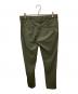 1piu1uguale3 (ウノピュウノウグァーレトレ) 113 GOLF TUCK PANTS / ゴルフタックパンツ オリーブ サイズ:6：8000円