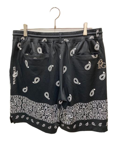 1piu1uguale3（ウノピュウノウグァーレトレ）1piu1uguale3 (ウノピュウノウグァーレトレ) 113 GOLF BANDANA SHORTS / ペイズリー柄ゴルフショーツ ブラック サイズ:6の古着・服飾アイテム