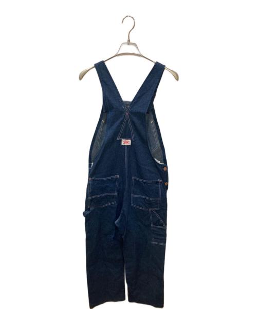 round house（ラウンドハウス）round house (ラウンドハウス) オーバーオール インディゴ サイズ:SIZE 76cm (W30)の古着・服飾アイテム