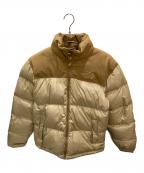 THE NORTH FACEザ ノース フェイス）の古着「ECO NUPTSE JACKET / ヌプシ ダウンジャケット」｜ベージュ