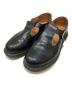 Dr.Martens（ドクターマーチン）の古着「POLLEY Tバーシューズ」｜ブラック