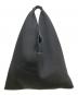 MM6 Maison Margiela（エムエムシックスメゾンマルジェラ）の古着「メッシュジャパニーズトートバッグ / トライアングルバッグ」｜ブラック